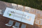 Valentino Summertime spisebord med udtræk 220-300 / 100 / 75