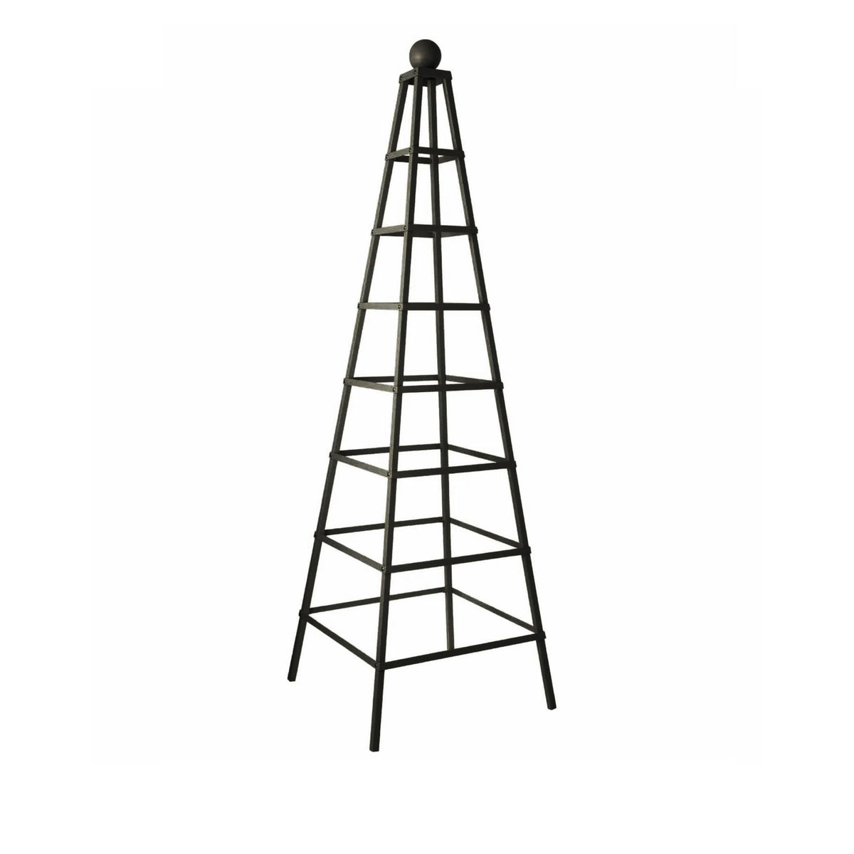 Grand Pyramide Have Obelisk i mat sort 2,5 m.