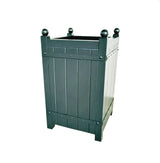 Fransk Versailles plantekasse i fyrretræ 52x52x90