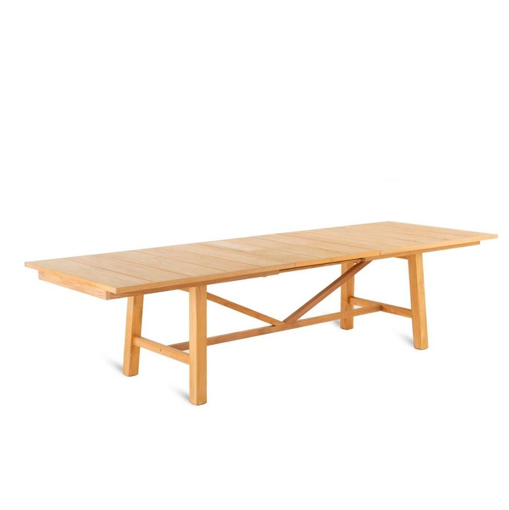 Synthesis spisebord med udtræk i teak 230-300 / 100 / 73