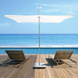 Infina kvadratisk haveparasol 2,5 x 2,5 m stel aluminium