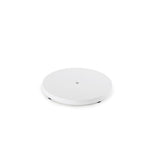Solare base til standerlampe hvidt aluminium