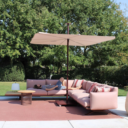 Infina UX haveparasol sand 2,5 x 2,5 m
