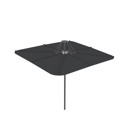 Infina UX haveparasol Full Black 2,5 x 2,5 m
