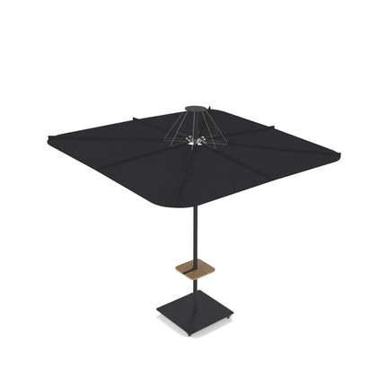Infina UX haveparasol Full Black 2,5 x 2,5 m