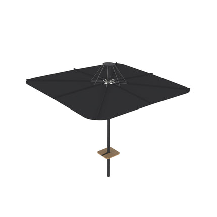 Infina UX haveparasol Full Black 2,5 x 2,5 m