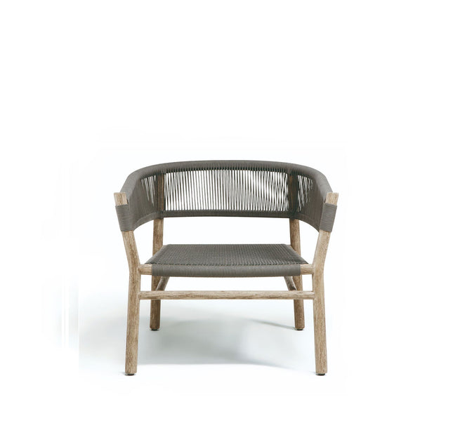Kilt loungestol Mørk Teak/Dark Grey