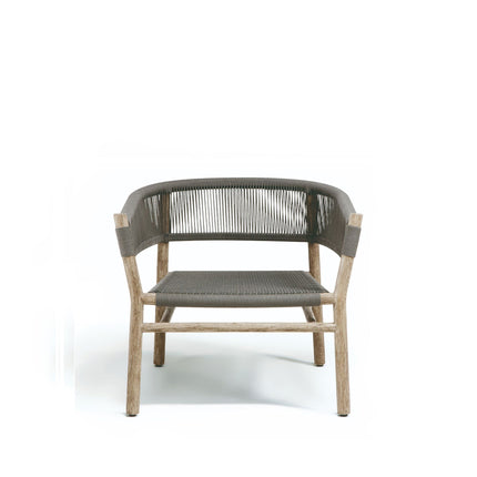 Kilt loungestol Mørk Teak/Dark Grey