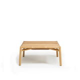 Kilt loungebord i teak 65 / 65 / 35