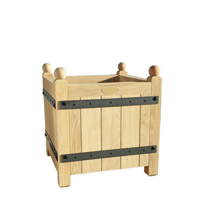 Plantekasse massivt robinietræ 62x62x67
