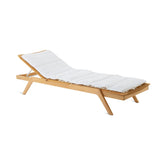 Synthesis stabelbar liggestol i teak
