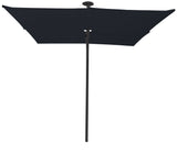 Infina kvadratisk haveparasol 2,5 x 2,5 m stel Dusk
