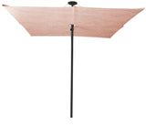 Infina kvadratisk haveparasol 2,5 x 2,5 m stel Dusk