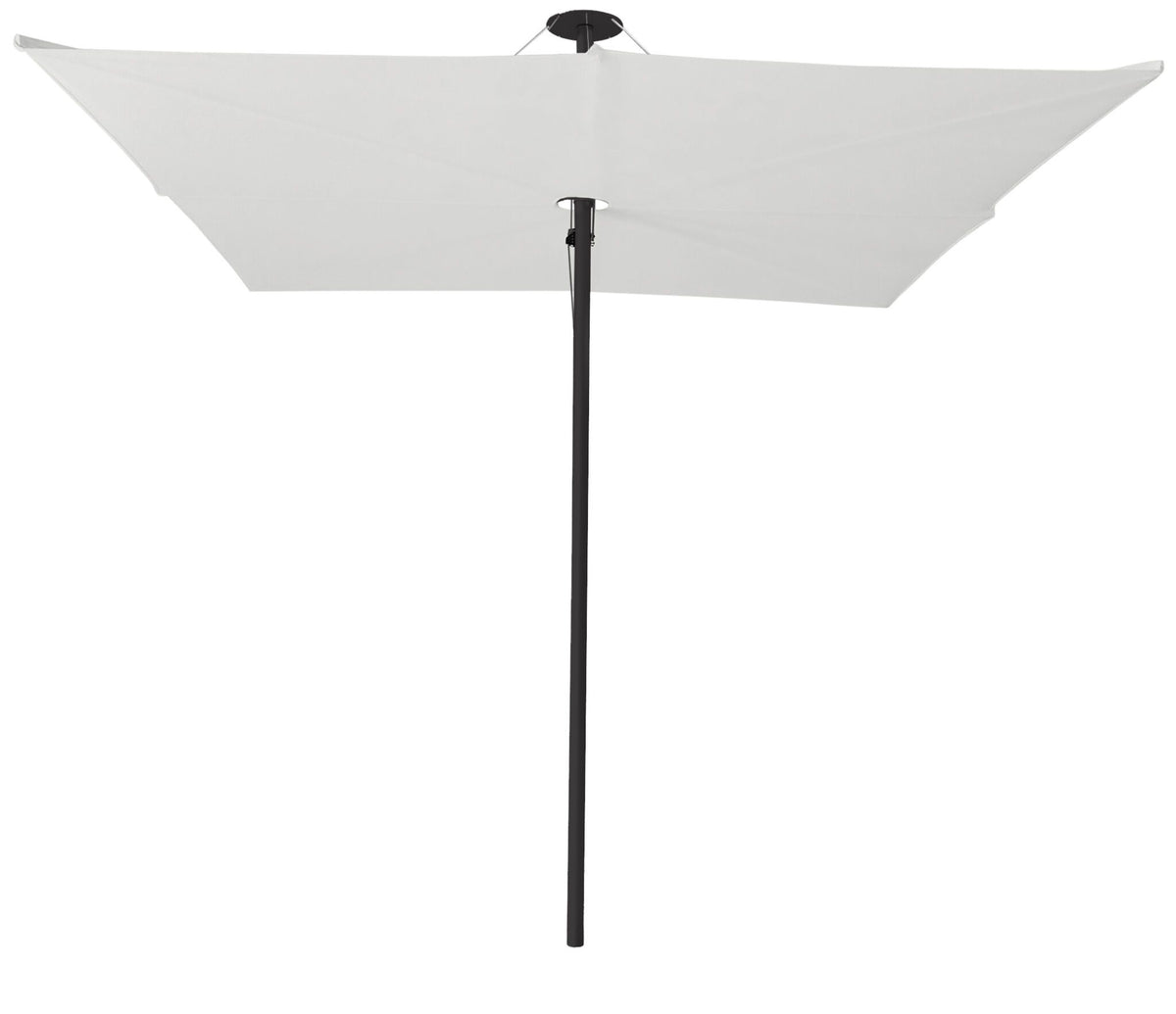 Infina kvadratisk haveparasol 2,5 x 2,5 m stel Dusk