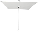 Infina kvadratisk haveparasol 2,5 x 2,5 m stel aluminium