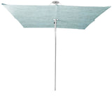 Infina kvadratisk haveparasol 2,5 x 2,5 m stel aluminium