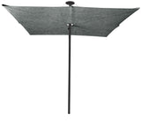 Infina kvadratisk haveparasol 2,5 x 2,5 m stel Dusk