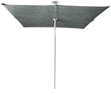 Infina kvadratisk haveparasol 2,5 x 2,5 m stel aluminium
