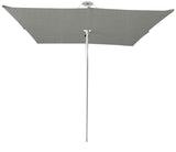 Infina kvadratisk haveparasol 2,5 x 2,5 m stel aluminium