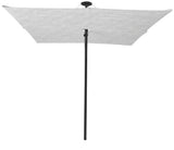 Infina kvadratisk haveparasol 2,5 x 2,5 m stel Dusk