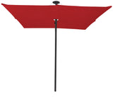 Infina kvadratisk haveparasol 3,0 x 3,0 m stel Dusk