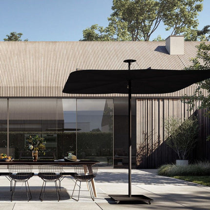 Infina UX haveparasol Full Black 2,5 x 2,5 m
