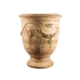 Fransk Vase d'Anduze m. antik patinering uglasseret