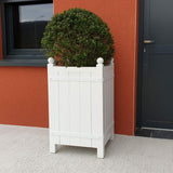 Fransk Versailles plantekasse i fyrretræ 52x52x90