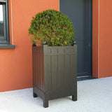 Fransk Versailles plantekasse i fyrretræ 52x52x90