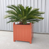 Fransk Versailles plantekasse i fyrretræ 62x62x67