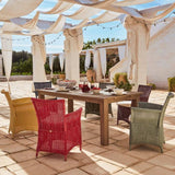 Capri Loungestol rød