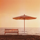 Lipari rund parasol i træ Ø 350 / 277
