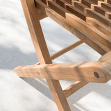 Milton foldestol i teak
