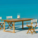 Chelsea spisebord i teak 217-297 / 102 / 75
