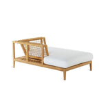 Synthesis chaise-longue modul i teak højre