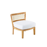 Synthesis lav loungestol i teak