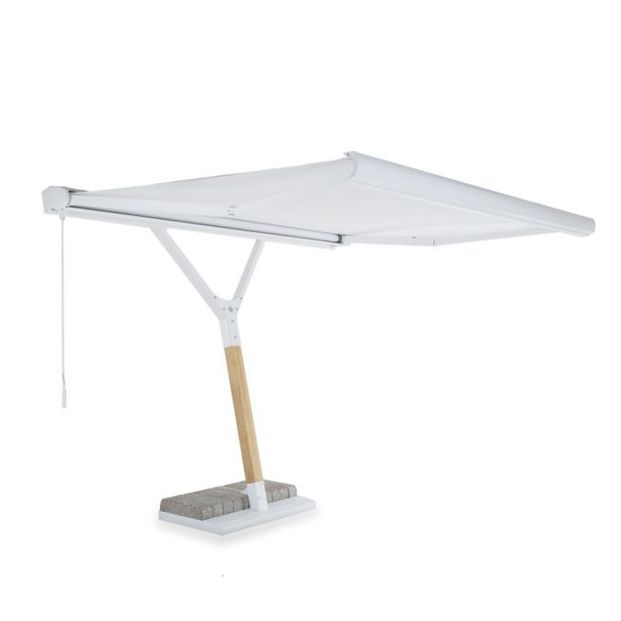 Salento Parasolmarkise hvid 300 / 250 / h 243