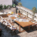Chelsea spisebord i teak 217-297 / 102 / 75