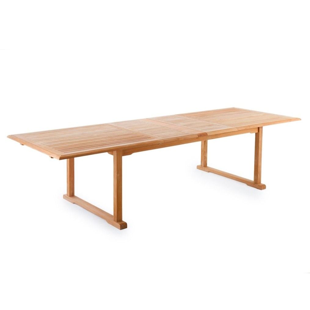 Chelsea spisebord i teak 217-297 / 102 / 75