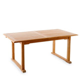 Chelsea spisebord i teak 165-225 / 90 / 75