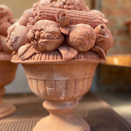 Frugtopsats i terracotta