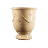 Fransk Vase d'Anduze m. ensfarvet glasering